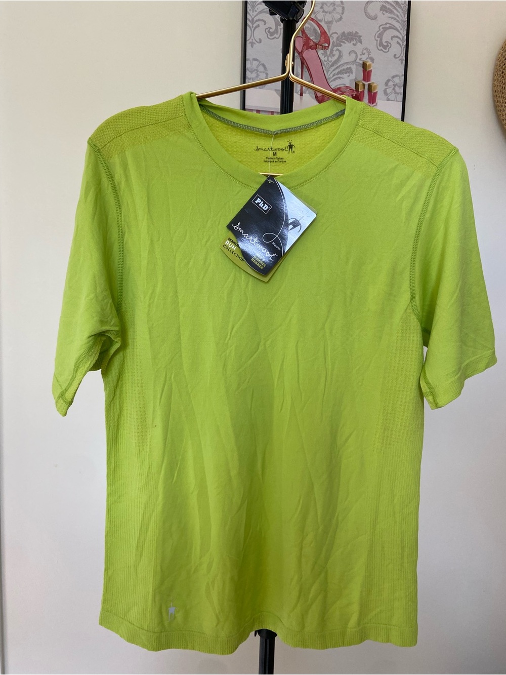 Smartwool Men's Short Sleeve Crew Tee - Lime